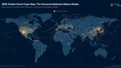 2026 Global Semi CapEx Map: The Divergence Between Advanced and Mature Nodes