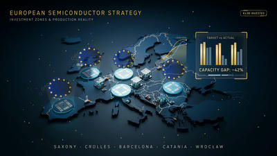 Europe&rsquo;s Chips Act Catch-Up Dilemma: The Gap Between Capacity Targets and Reality