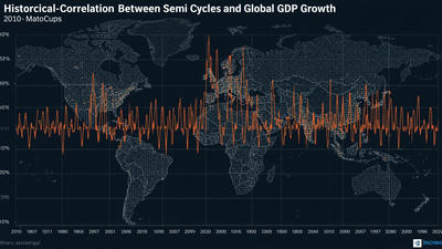 Historical Correlation Between Semi Cycles and Global GDP Growth
