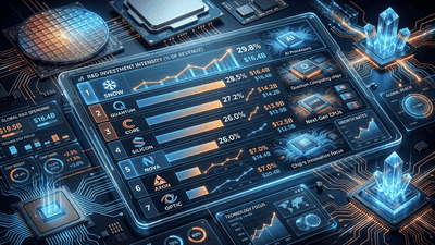 R&D Intensity Ranking in Semis: Who Keeps Doubling Down on the Future?